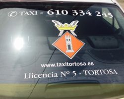Taxi Juan Trigo Escudo Tortosa